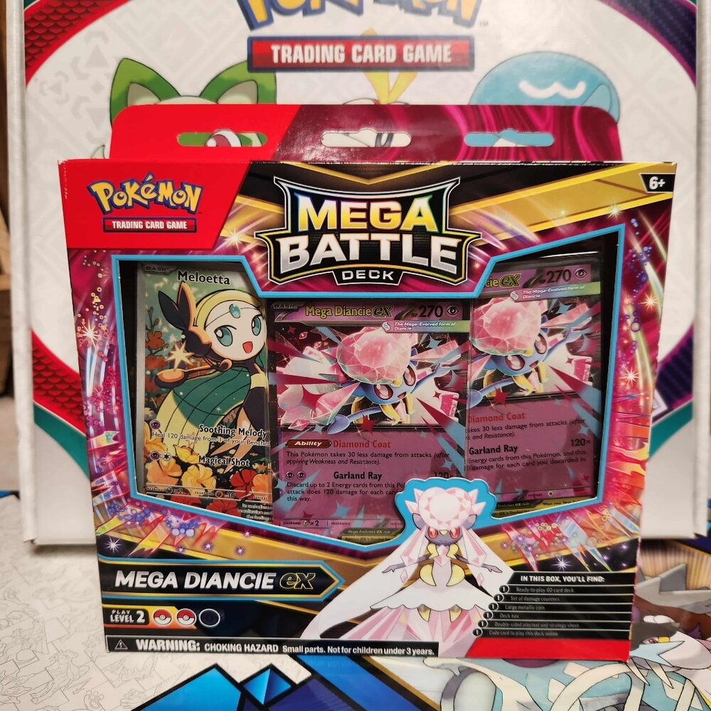 Pokemon Mega Battle Deck Mega Diancie ex - Brand new - GREAT CHRISTMAS GIFT!